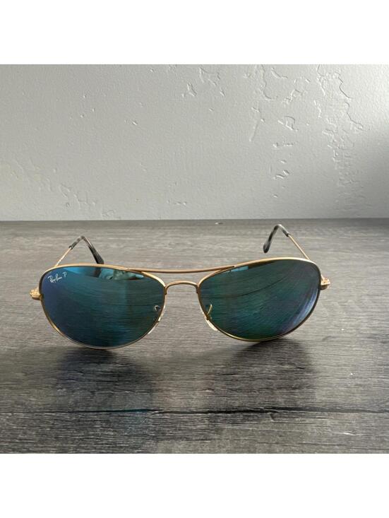 RayBan Sunglasses RB 3562 112/A1 Gold Aviator Tortoise FRAMES ONLY 59-14-140 main image 4